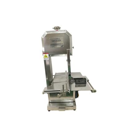 China QH330A food industry tabletop bone saw circular cutter ribs cutting machine stainless steel meat cutting saw meat bone saw machine for sale