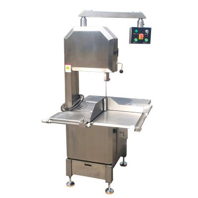 China Food Industry Automatic Fresh Frozen Beef Mutton Goat Pork Steak Meat Block Cutting Machine Butchery Equipment for sale