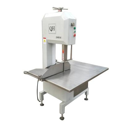 China Fish Cutter QH450B Electric Meat Beef Bone Cutting Machine Frozen Electric Commercial Meat Cut Big Tuna Butchery Cutter Frozen for sale