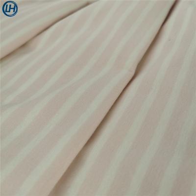 China Breathable And Sweaty Spandex Cotton 5 Cotton 95 Clothing Fabric Anti-Static Combed Cotton Plain Dyed Stripes Knitting Jersey Fabric for sale