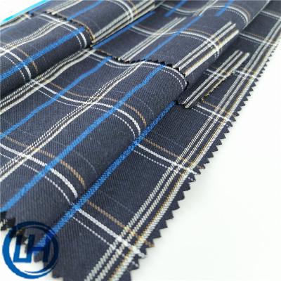 China TR Anti-Static Fabric Viscous Material Fabric For Costume Dress Decoration Polyester Technics Style Plaid Pattern Yarn-dyed Fabric for sale