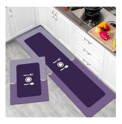 China Washable Home Design Diatom Mud Blanket Floor Absorbent Mat For Kitchen for sale