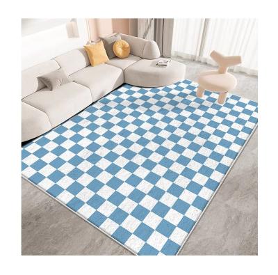 China Low Price Factory Floor Bed Room Rugs 3D Washable Custom Floor Blanket Alfombras Living Carpet Blankets for sale