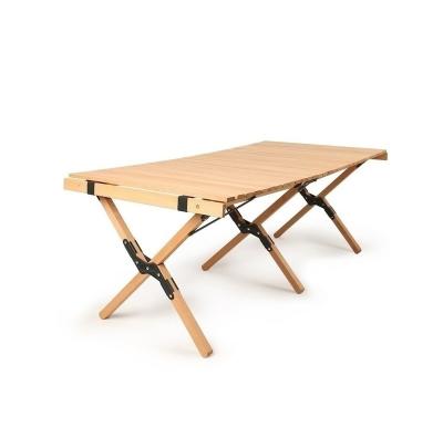 China Fold Out Unique Design Hot Sale Restaurant Rectangular Wooden Outdoor Folding Tables For Travel for sale