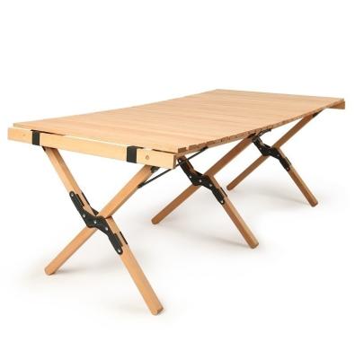 China High Quality Fold Durable Using Various Camping Outdoor Folding Wooden Table for sale