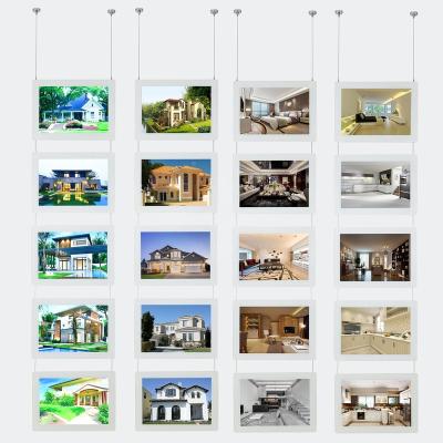 China 2021 Restaurant High Brightness Light Box Real Estate Agent Window Led Display for sale