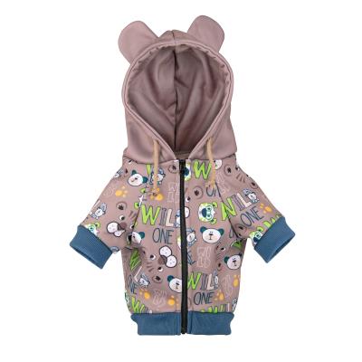 China Custom Wholesale Custom Soft Cotton Polyester Fleece Dog Hoodie Dog Clothes for sale