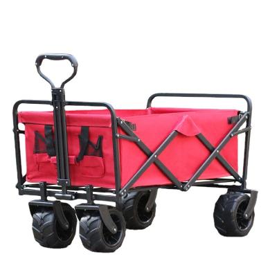 China New Indoor Outdoor Hot Selling Portable Camping Cart,Buy Camping Fishing Foldable Stall Hand Push Pull Rod Trailer for sale