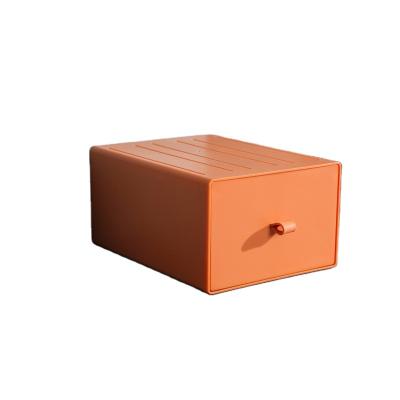 China Hot Selling Plastic Drawer Stocked Amazon Desktop Storage Box Matching Cashier Desk Case OEM Color Can Be Printed With Logo for sale