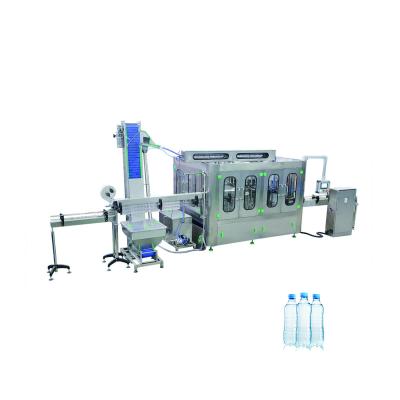 China APPAREL Automatic mineral water filling machine 3 in 1 monoblock water bottling machine equipment PET liquid bottle filling machine for sale