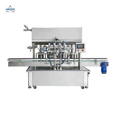 China Beverage Engine Oil Filling Machine Flat Bottle Lubricants Filling Capping Machine for sale