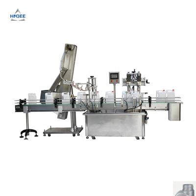 China Beverage Motor Oil Filling Machine Lubricants Filling Machine/Lubricating Oil Large Volume Motor Petroleum Capping Filling Machine for sale