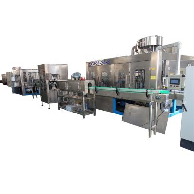 China Food Carbonated Filling Line Soft Drink Soda Beverage Filler Equipment PET Bottling Capping Capping Bottle and Juice Filling Machine for sale