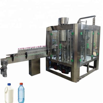 China Food With Conveyor Automatic PET Water Filling Machine Water Treatment Bottle Filler Bottle Filling Machine Line for sale