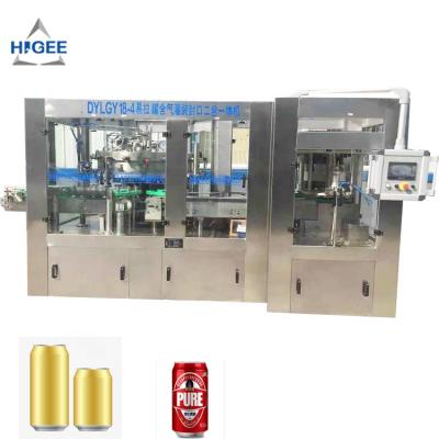 China Beverage/beverage/beer can juice filling machine, automatic soda filling machine for sale