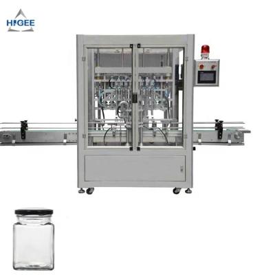 China Food jar honey bottling machine paste cream honey glass liquid filling machine for sale