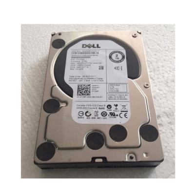 China Aluminum New Dell 2TB 7.2K 3.5 SAS 6GB server hdd hard disk drive for sale