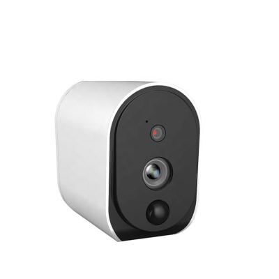 China Built-in wifi wireless smart mini outdoor security siren battery operated IP camera for smart home work with smartlife for sale