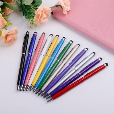 China Pen Cheap Promotional Ballpoint Pen Custom Custom Brands Printing Imprint Stylus Metal Pen With Logo for sale