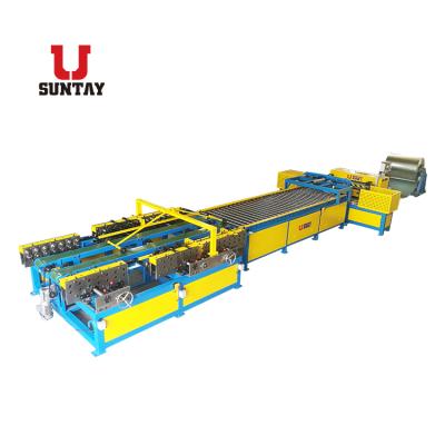 China Duct Forming Suntay Manufacturer Auto Duct Line 4 Stainless Steel Pipe Production Line zu verkaufen