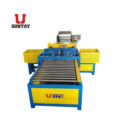 China Building Material Shops Rectangular Air Duct Making Machine Super Automatic Duct Line 3 for sale