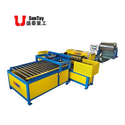 China Duct Forming Automatic Square HVAC Duct Making Making Line Machine for sale