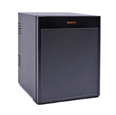 China Absorption Mini Hotel Fridge Minibar 110v Thermoelectric Mini Fridge 50l for sale