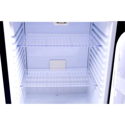 China Minibar 110v Absorption Hotel Thermoelectric Mini Drawer Refrigerator Single Door Hotel Refrigerators for sale