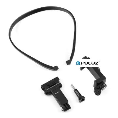 China Latest Factory Wholesale PULUZ Adjustable Lazy Neck Bracket For GoPro Action Camera Smartphones PULUZPU588B for sale