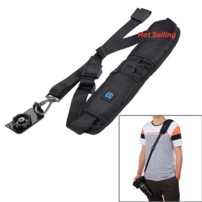 China Newest Wholesale PULUZ Nylon Single Shoulder Camera Strap ABS Quick Release Anti-Slip Soft Pad with Metal Hook for DSLR Cameras for sale