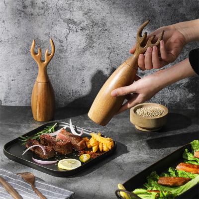 China Woodsun Sustainable Mill Wooden Salt and Pepper Grinder for sale