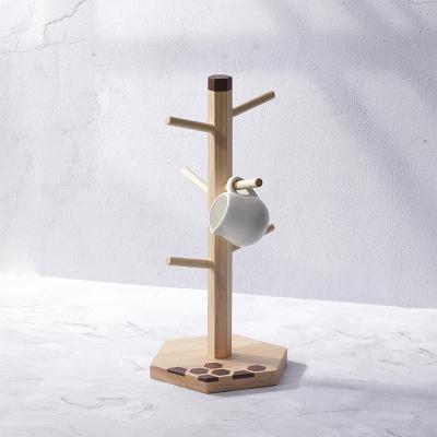 China OEM Sustainable Wodsun Cup Hanging Rack Tree for sale