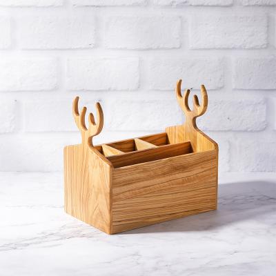 China Woodsun Kitchen Storage Box Multi Functional Cutlery Organizer for sale