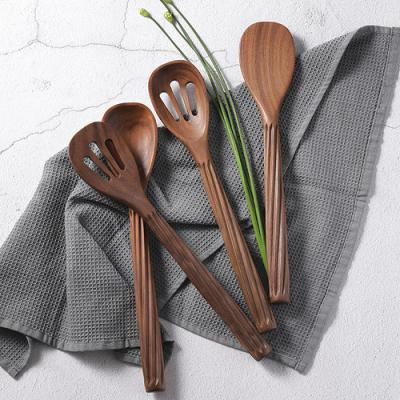 China Woodsun Viable Wooden Spoon Cutlery Set for sale