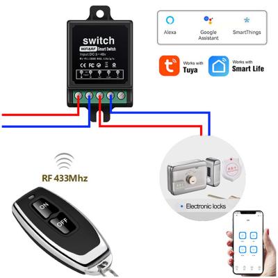 China Smart home system rf wifi interruttore solution system door wifi rf switch smart rf switch smart wireless remote control wifi tuya for sale