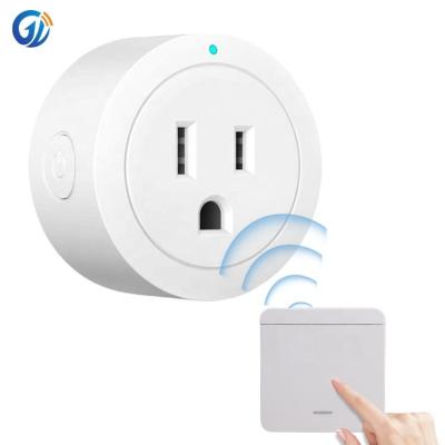 China Home Electric Radio Mini Socket Remote Control 16A 220v Easy Installation UK Standard Smart Plugs Smart Bulb Socket and Kitchen Smart Outlet for sale