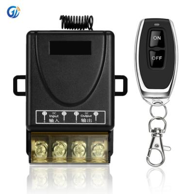 China china switch manufacturer DC12v 24v 36v 48v 60v 72v 1ch relay rf wireless remote control receiver ce wireless remote control lamp switch for motor for sale