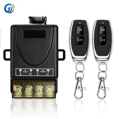 China AC 264V Wireless Lamp Switch Universal Custom Remote Control Receiver 1 ch RF Wireless Remote Control Switch for sale