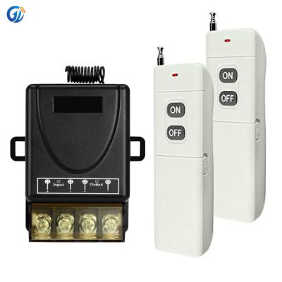 China Easy Installation Relay Receiver Module RF Wireless Remote Control Transmitter Power Electrical Inverter for sale