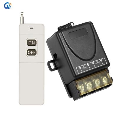 China Wireless lamp switch remote control transceiver and smart transmitter radio on/off 40a lamp remote control key switches for sale