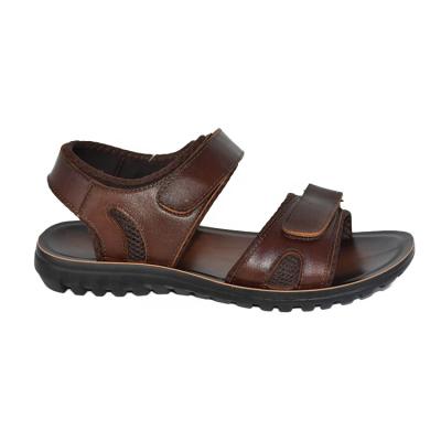 China 2021 Wholesale Hot Fashion Lightweight Non-slip Top Grade Men's Shoes Cutout Sandals for sale