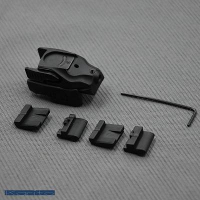 China CMR-201 Pistol High Strength Tactical Universal Rail Red Polymer Sight For Glock for sale