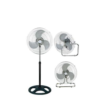 China Hotel 18 Inch Metal Blades Motor Electric Fan Large Function For Industry for sale