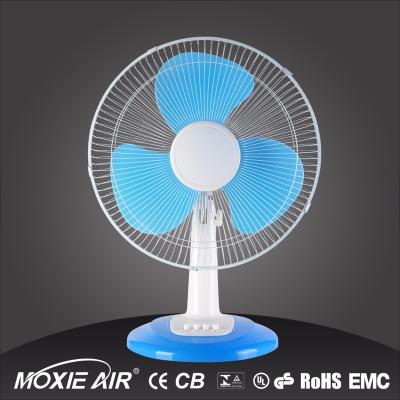 China Hotel wholesale 220V 45W summer cool 3 gears 16 inch electric table fan/desktop fan for sale