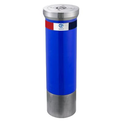 China School Entrance Stock Diameter 168mm Available Static Fixed Steel Road Safe Parking Posts For Street Entrance for sale