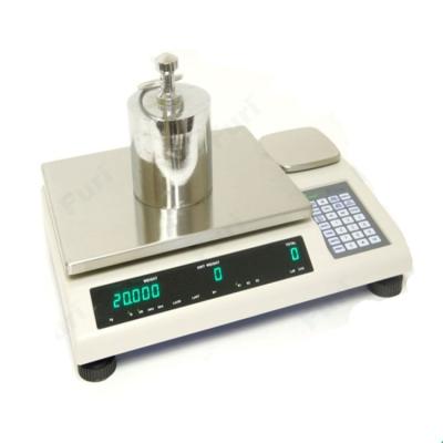 China Dual Scales 100lb, 5lb, 3rd DCT Furi Wholesale Dual Scales Load Cell Counting Scale for sale