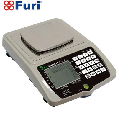 China 0.01g / 1200g FURI SCT Industrial Parts Weigh Scale Industrial Digital Lab Counting Scale SCT for sale