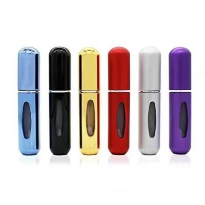 China Wholesale Leak Proof Refillable Portable Atomizer 5ml Aluminum Spray Perfume Bottle for sale