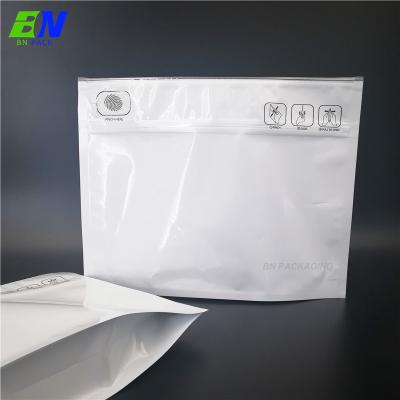 China Custom Printing Waterproof Ziplock Child Proof Child Mylar Bag Pocket Ziplock Resistant Bag With Sandpaper for sale