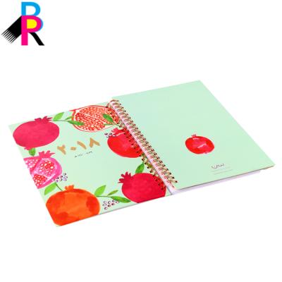 China paper & 2020 New Hot Selling Cardboard Customized Full Colors Office School Customized Fruit Theme Hardcover Book for sale